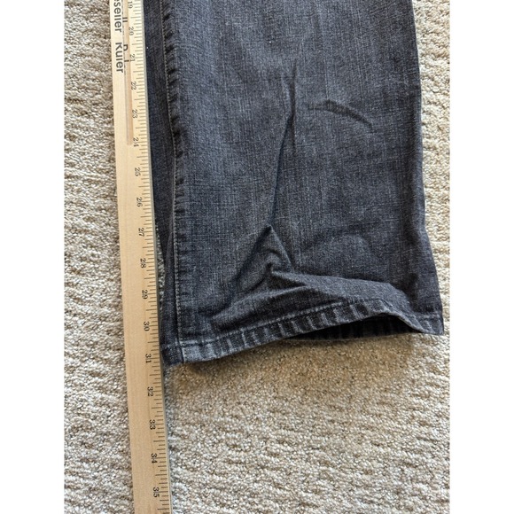 Vintage Ecko Unltd.‎ Jeans Overtime Shop Denim Pant Baggy Y2K Black RARE 32x31.5 - Picture 7 of 10